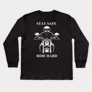 Ride Hard Kids Long Sleeve T-Shirt